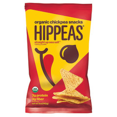 HIPPEAS ORGANIC CHICKPEA SEA SALT TORTILLA CHIPS 5 OZ BAG