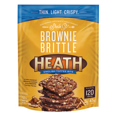SHEILA G'S BROWNIE BRITTLE HEATH TOFFEE CRUNCH 5 OZ POUCH