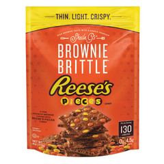 SHEILA G'S BROWNIE BRITTLE REESE'S PIECES 4 OZ POUCH
