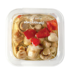 DELALLO ITALIAN STYLE GARLIC MUSHROOMS IN OIL 7 OZ TUB