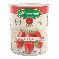 LA SAN MARZANO CANNED PEELED TOMATOES 28 OZ CAN