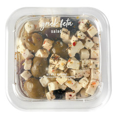 DELALLO GREEK FETA SALAD IN OIL 7 OZ TUB