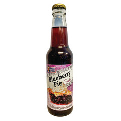 MELBA'S FIXINS BLUEBERRY PIE SODA 12 OZ BOTTLE