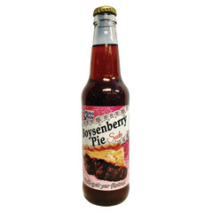 MELBA'S FIXINS BOYSENBERRY SODA 12 OZ BOTTLE