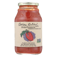 CUCINA ANTICA GARLIC MARINARA SAUCE 25 OZ JAR