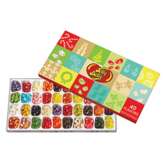 JELLY BELLY 40 FLAVOR JELLY BEANS 17 OZ CHRISTMAS GIFT BOX