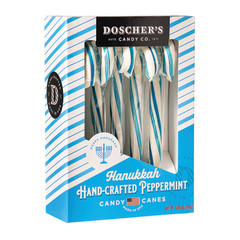 DOSCHER'S HANUKKAH CANDY CANES 4.05 OZ BOX