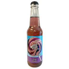 WHIRLY POP JUICY GRAPE SODA 12 OZ BOTTLE