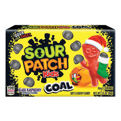 SOUR PATCH KIDS COAL 3.10 OZ THEATER BOX