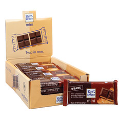 RITTER SPORT MINI 2-PACK MILK CHOCOLATE WITH BUTTER BISCUITS 1.18 OZ