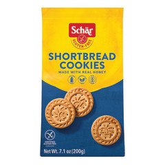 SCHAR GLUTEN FREE SHORTBREAD COOKIES 7 OZ BAG