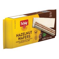 SCHAR GLUTEN FREE HAZELNUT WAFERS 1.8 OZ