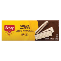 SCHAR COCOA WAFERS 4.4 OZ BOX