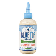 BLUE TOP BRAND GARLIC HATCH CHILI CREAMY SAUCE 9 OZ SQUEEZE BOTTLE