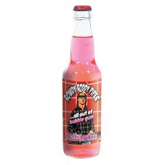 ROWDY RODDY PIPER BUBBLE GUM SODA 12 OZ BOTTLE