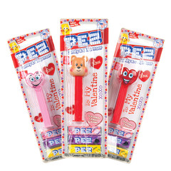 PEZ VALENTINE'S DAY ASSORTMENT 0.87 OZ BLISTER PACK