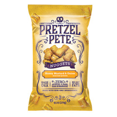 PRETZEL PETE HONEY MUSTARD & ONION NUGGETS 9.5 OZ BAG