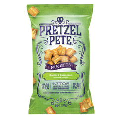 PRETZEL PETE GARLIC PARMESAN NUGGETS 9.5 OZ BAG