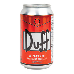 DUFF A L'ORANGE SPARKLING BEVERAGE 12 OZ CAN