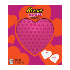 REESE'S PEANUT BUTTER FOILED HEART 5 OZ