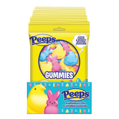 PEEPS GUMMIES 3.73 OZ PEG BAG