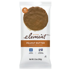 ELEMENT PEANUT BUTTER RICE CAKES 3.5 OZ