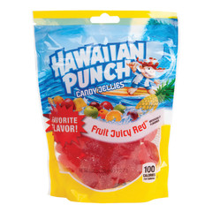 HAWAIIAN PUNCH RED JELLIES 10 OZ PEG BAG