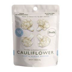 POSHI CAULIFLOWER SNACK SALT & PEPPER 1.58 OZ