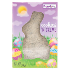 FRANKFORD COOKIES N' CREAM RABBIT 2.25 OZ BOX