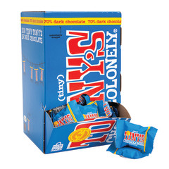 TONY'S CHOCOLONELY DARK CHOCOLATE TINYS 0.317 OZ