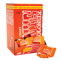 TONY'S CHOCOLONELY MILK CHOCOLATE CARAMEL SEA SALT TINYS 0.317 OZ