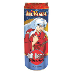 INUYASHA HALF DEMON ENERGY DRINK 12 PACK *NOT FOR SALE IN CANADA*