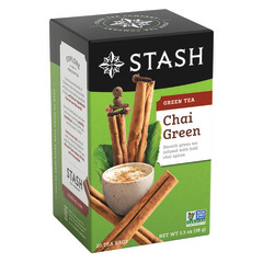 STASH PREMIUM CHAI GREEN TEA 20 CT BOX