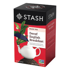 STASH DECAF ENGLISH BREAKFAST TEA 18 CT BOX