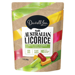 DARRELL LEA MIXED FLAVORS LICORICE 7 OZ POUCH