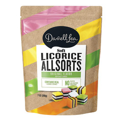 DARRELL LEA LIQUORICE ALLSORTS 7 OZ POUCH