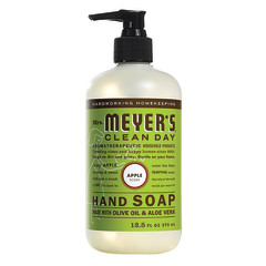 MRS. MEYER'S APPLE LIQUID HAND SOAP 12.5 OZ PUMP BOTTLE