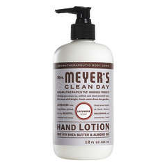 MRS. MEYER'S LAVENDER HAND LOTION 12 OZ PUMP BOTTLE