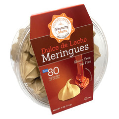 KRUNCHY MELTS DULCE DE LECHE MERINGUES 4 OZ TUB