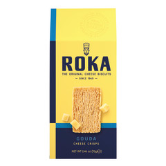 ROKA GOUDA CHEESE CRISPS 2.46 OZ BOX