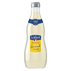 LORINA LEMON NATURALLY FLAVORED SPARKLING SODA 11.1 OZ BOTTLE