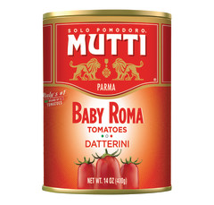 MUTTI BABY ROMA TOMATOES 14 OZ CAN