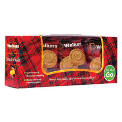 WALKERS SHORTBREAD ROUNDS SNACK PACK 7.2 OZ BOX