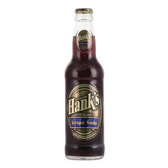 HANK'S GRAPE SODA 12 OZ BOTTLE