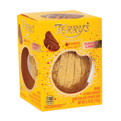 TERRY'S CHOCOLATE ORANGE POPPING CANDY 5.18 OZ BOX