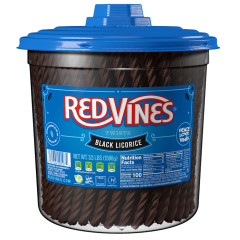 RED VINES BLACK LICORICE TUB *SF DC ONLY*