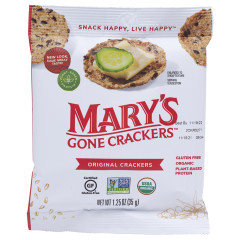 MARY'S GONE CRACKERS ORIGINAL 1.25 OZ POUCH