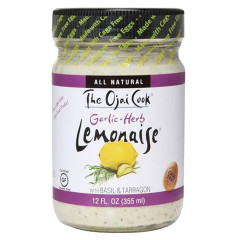 THE OJAI COOK GARLIC HERB LEMONAISE 12 OZ JAR