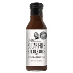 G HUGHES SUGAR FREE STEAK SAUCE 13 OZ BOTTLE