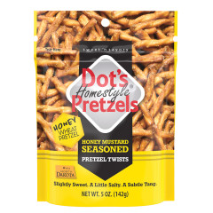 DOT'S HONEY MUSTARD PRETZELS 5 OZ POUCH